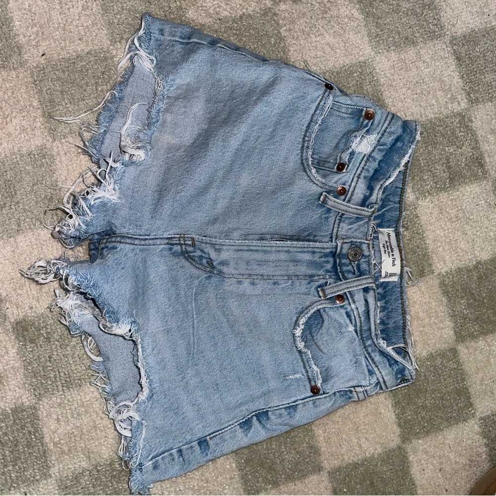 Abercrombie & fitch denim short women’s